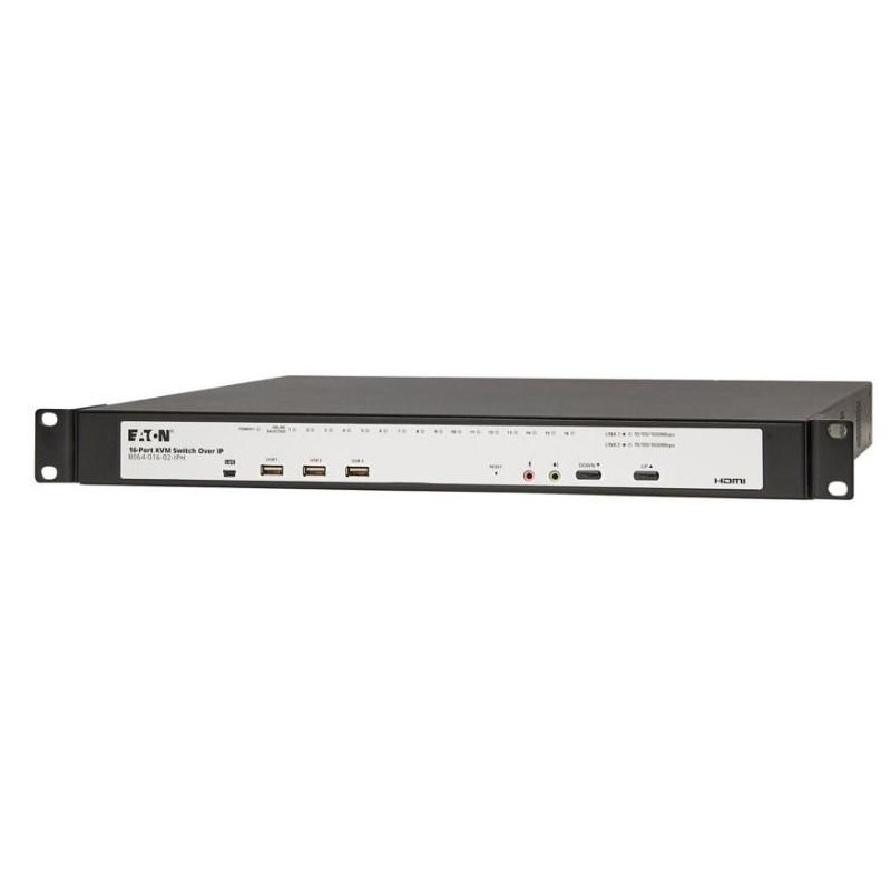 Kvm Switch Rack Mounting Black