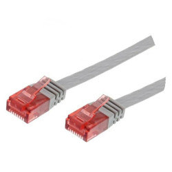 U/UTP CAT6 0.25M Grey Flat