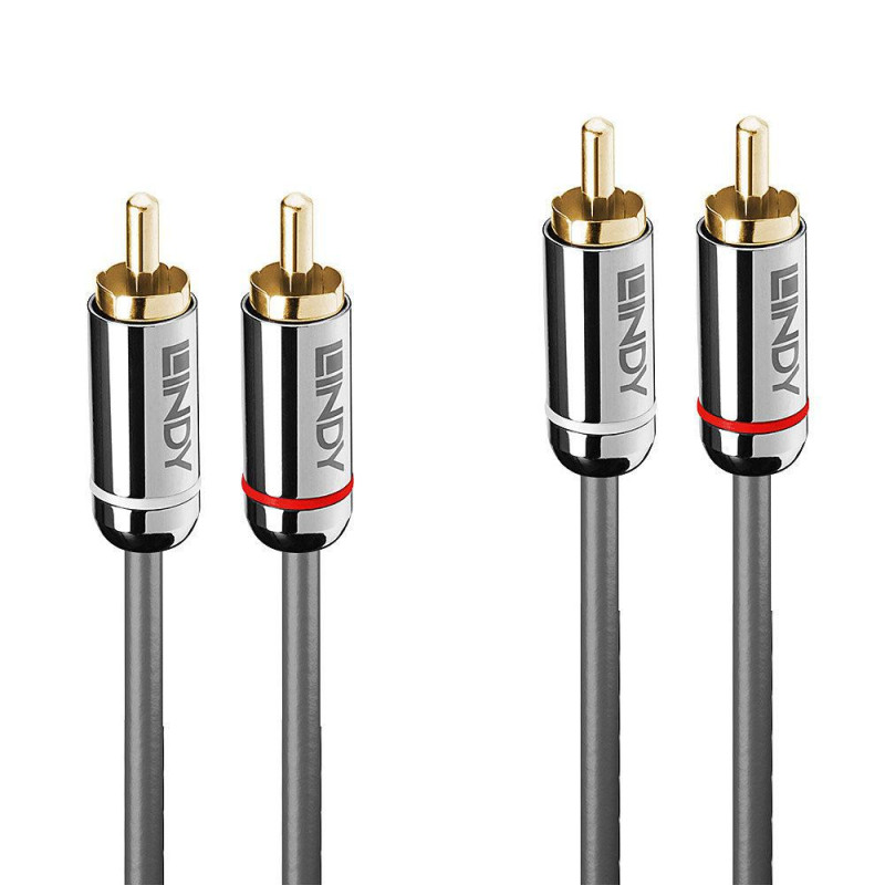 3M Dual Phono Cable, Cromo