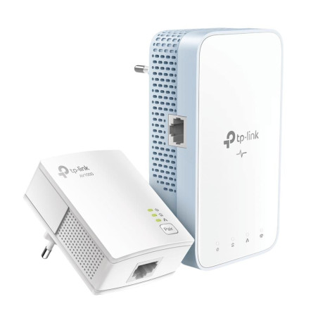 Adaptador Powerline TP-Link TL-WPA7517 Kit 1000Mbps/ Alcance 300m/ Pac