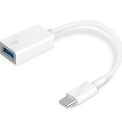 Cable USB 2.0 TP-Link UC400/ USB Tipo-C Macho - USB Hembra/ 10cm/ Blan