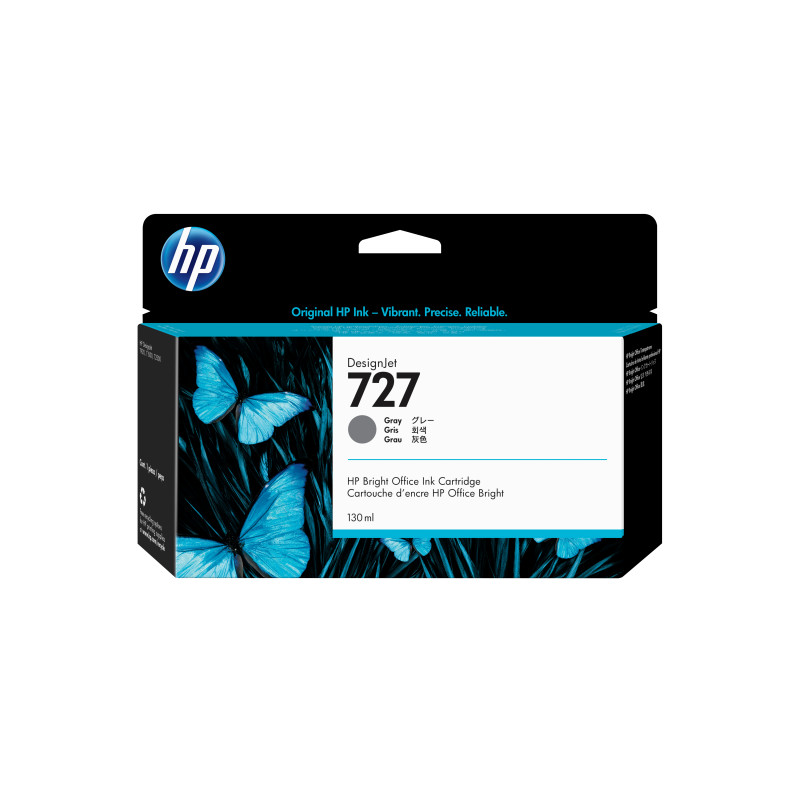 HP Ink Cartridge 727 Grey