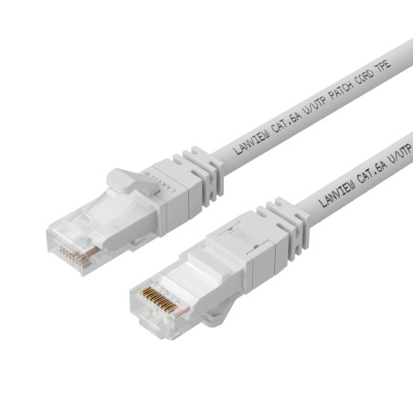 CAT6A S/FTP 20m White LSZH,