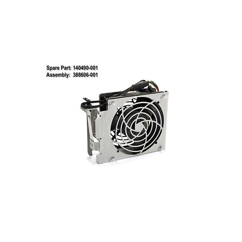 Fan cluster assembly for HPE