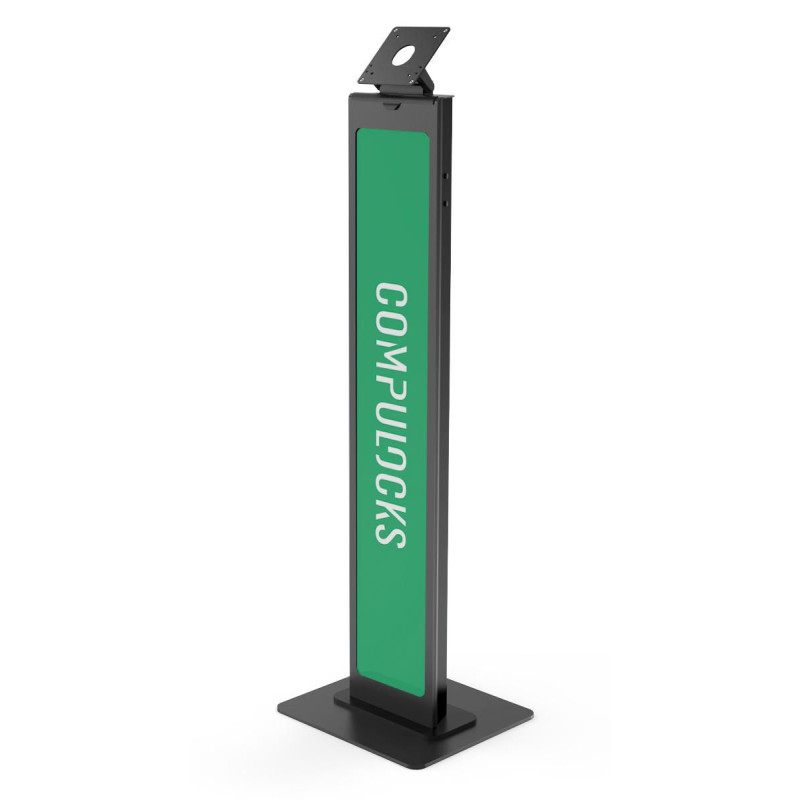 Vesa Brandable Floor Stand - Black | APLIUM