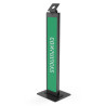 Vesa Brandable Floor Stand - Black | APLIUM