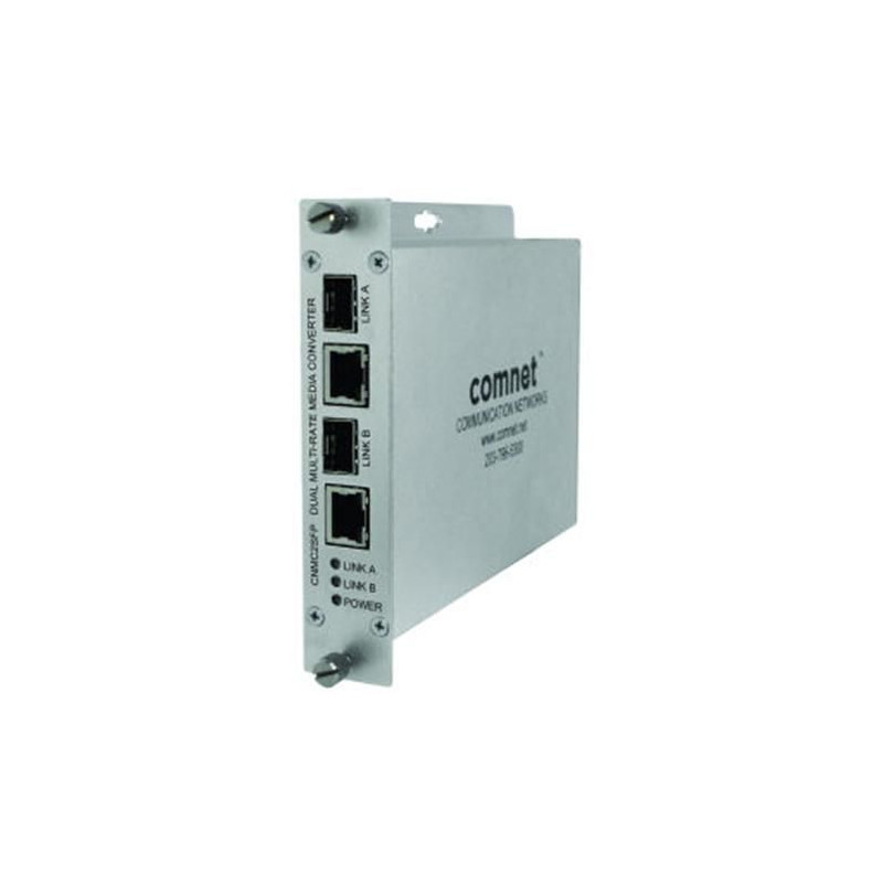 Dual Media Converter, 100Mbps/