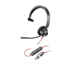 Poly BW 3310 Mono USB-C HS+USB-C/A