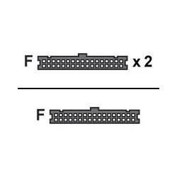 Floppy Cable, 3-Connector