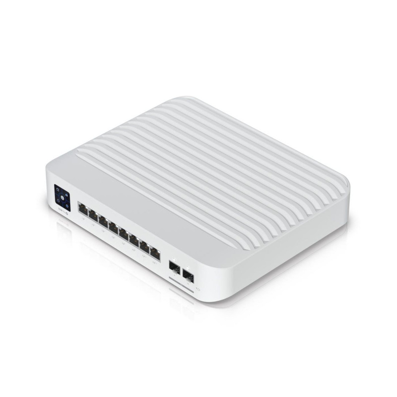 An 8-port, Layer 3 switch