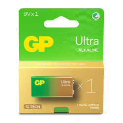 ULTRA ALKALINE 9V Battery.