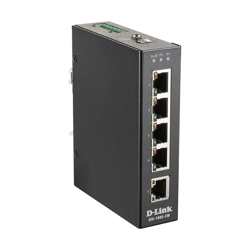 5 Port Unmanaged Switch with 5 x 10/100