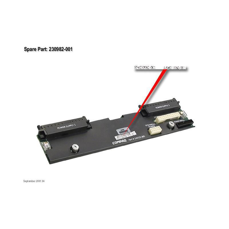 Power Supply Backplane Board
