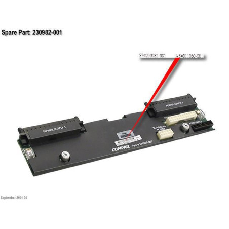 Power Supply Backplane Board