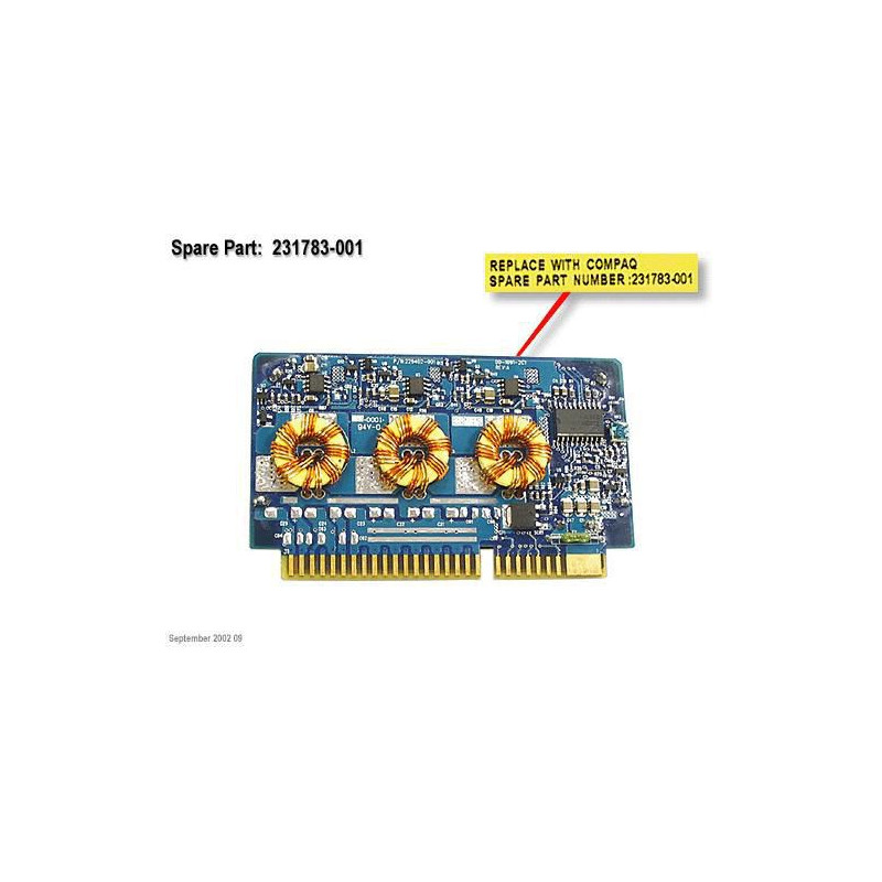 Voltage regulator board for