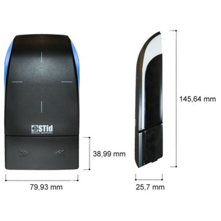 Architect Blue Hybrid Reader