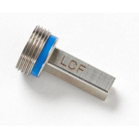 Tip adapter for LC bulkhead