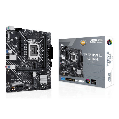 Placa Base Asus Prime H610M-E-CSM/ Socket 1700/ DDR5/ PCIe 4.0/ Micro