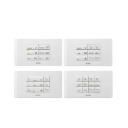12-BUTTON Keypad (EU 2 GANG) With PoE And Customizable Butto | APLIUM
