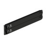 2U Blanking Panel Qty 10 Color RAL7021 | APLIUM