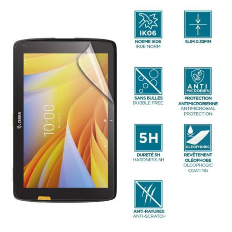Screen Protector Anti-shock IK06 Clear For Zebra ET40 - ET45 | APLIUM