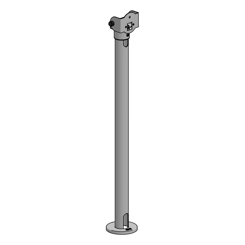 Pole 700 mm with mount for
