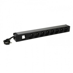 Basic PDU 19" 8 B/FR switch 8PCS Bulk pa