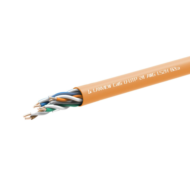 Cat 6 U/UTP LSZH B2ca Solid
