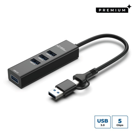 Premium USB 3.0 Hub 4-Port
