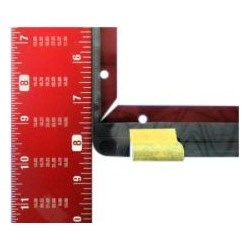 LCD front trim bezel for