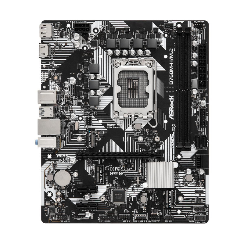 Asrock B760M-HDV/M.2 placa base Intel B760 LGA 1700 micro AT | APLIUM
