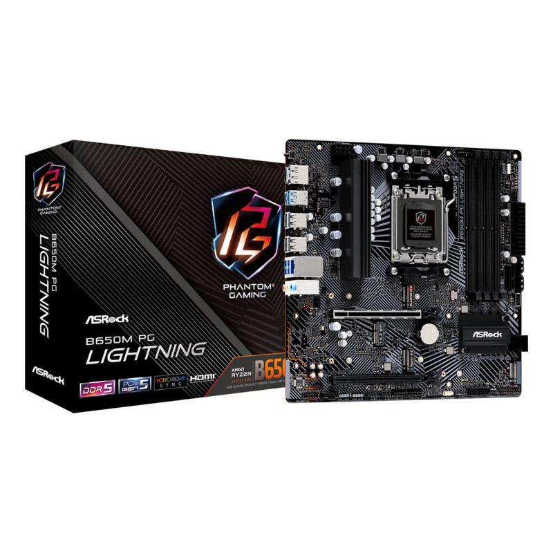 B650M Pg Lightning Amd B650