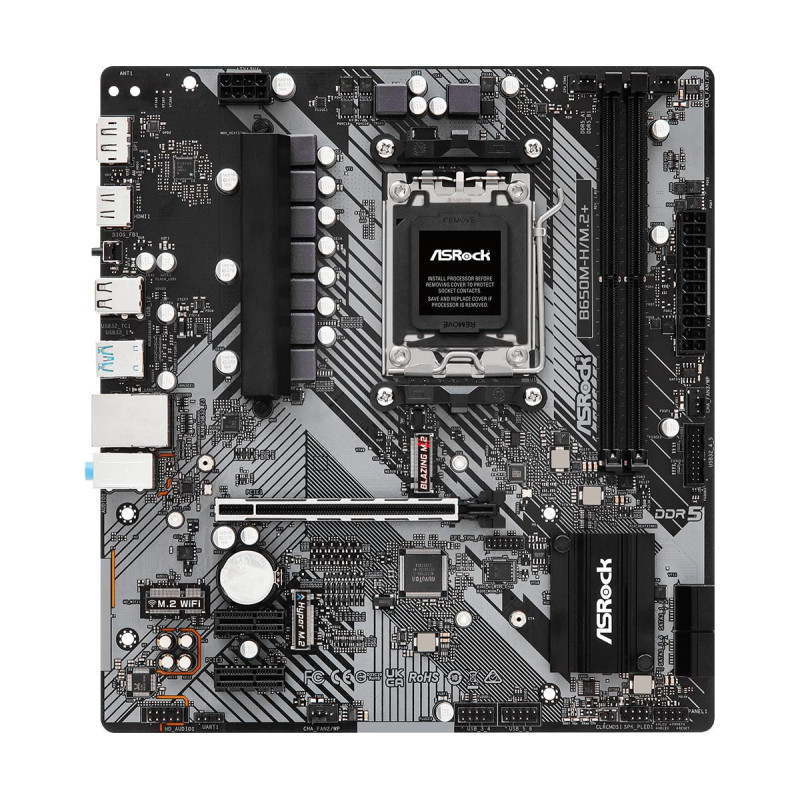 Placa Base Asrock B650M-H/M.2+/ DDR5/ PCIe 4.0/ Socket AM5/ | APLIUM