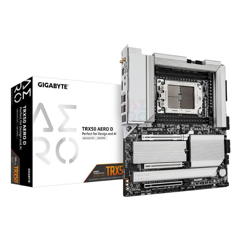 Placa Gigabyte TRX50 Aero D,AMD,STR5,TRX50,4DDR5,1TB,DP,8SAT | APLIUM
