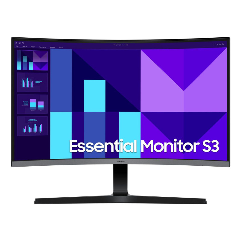 Monitor Profesional Curvo Samsung Essential S3 S39GD S27D392GAU 27"/ F