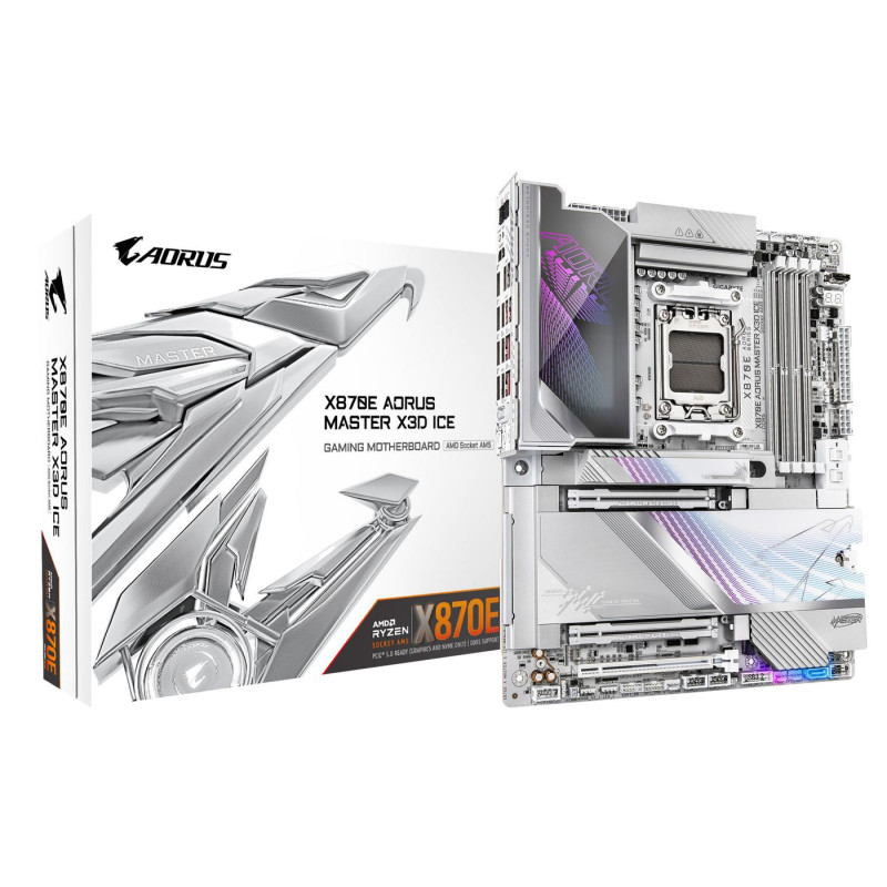 X870E Aorus Master X3D Ice