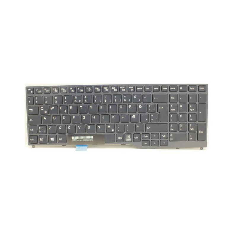 KEYBOARD BLACK W/ TS