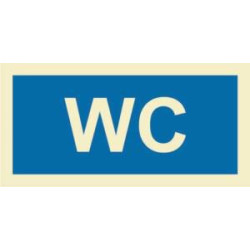 200X100 Restroom Sign