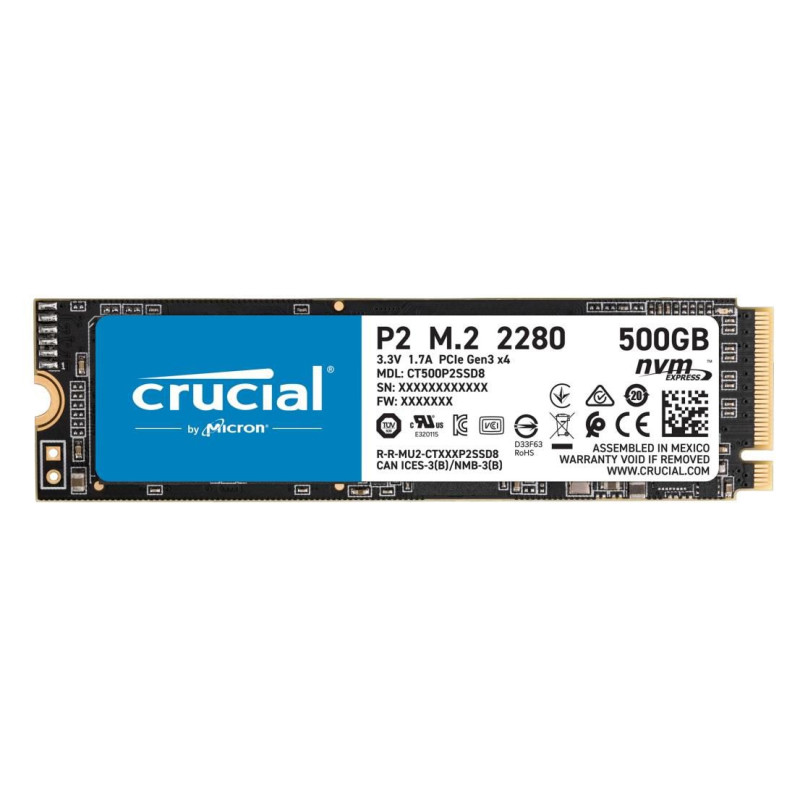 P2 M.2 500 GB PCI Express 3.0