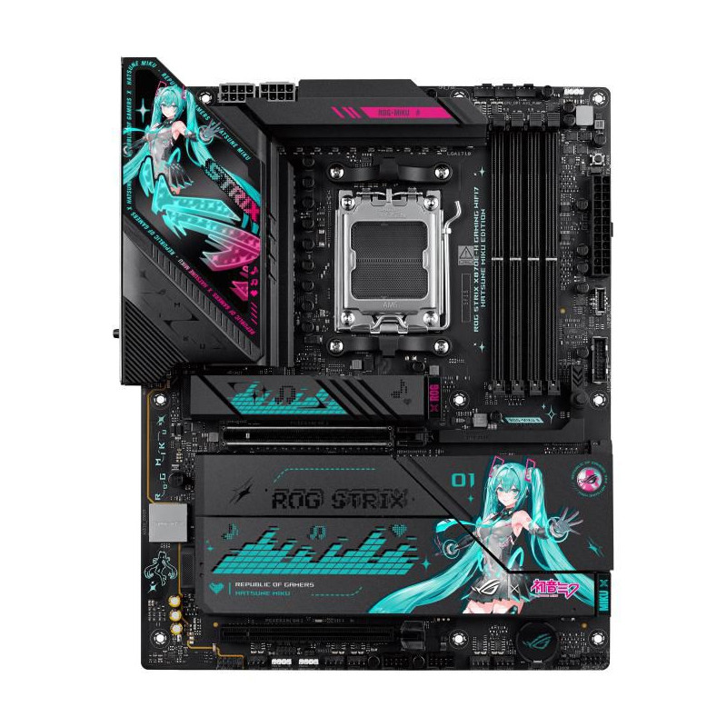 ASUS ROG STRIX X870E-H GAMING WIFI7 HATSUNE MIKU EDITION AMD | APLIUM
