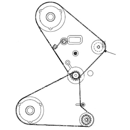 140 Kit Maint Platen Pully