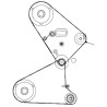 140 Kit Maint Platen Pully