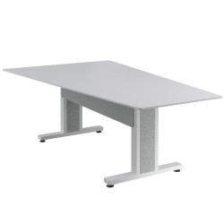 FORUM TABLE IN ANGLE SHAPE 90 INCH WIDT