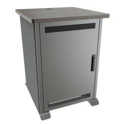 FM RACK 16RU 27D A3 GR CG SOLIDOOR