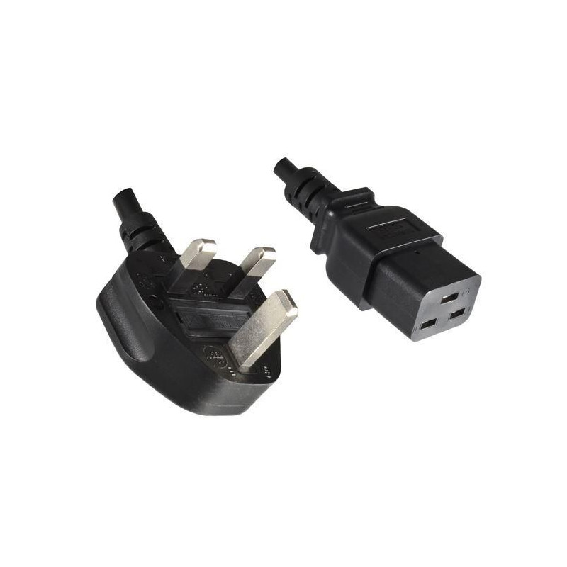 Power Cord UK Type G - C19