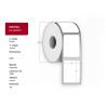 Label roll, 76x25mm, 1pc,
