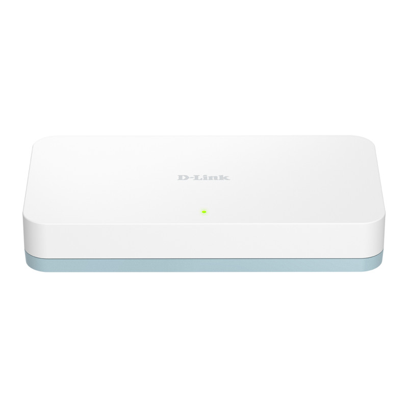 Switch/8xG+F+ENet RJ45 19" desktop Green