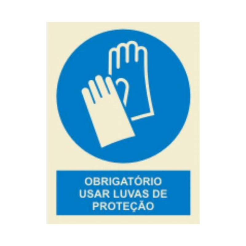 150X200 MANDATORY USE GLOVES