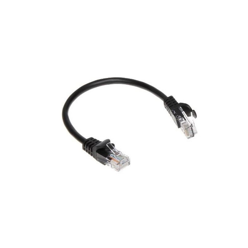 RJ45/0.2-BLACK PATCH CORD