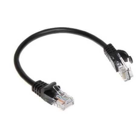 RJ45/0.2-BLACK PATCH CORD